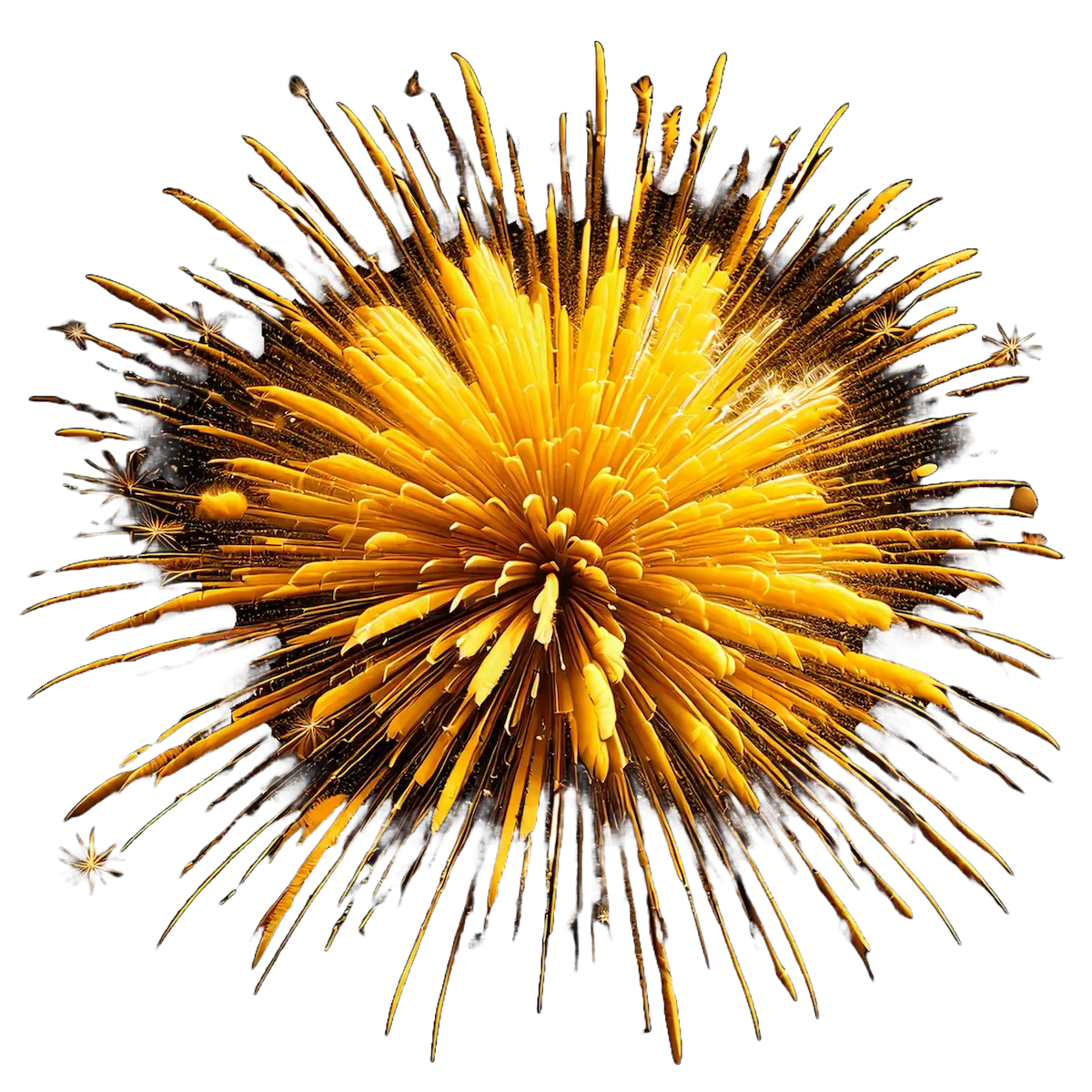 Gelbe Explosion